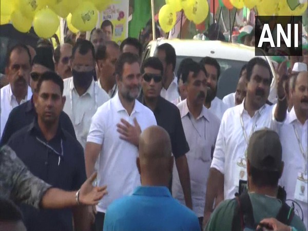 Congress leader Rahul Gandhi in 'Bharat Jodo Yatra' (Photo/ANI)