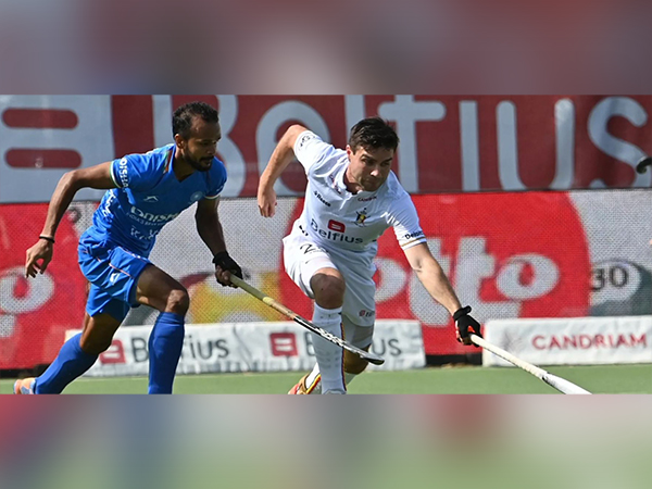 Lalit Upadhyay in action. (in Blue jersey). (Photo- HI Media)