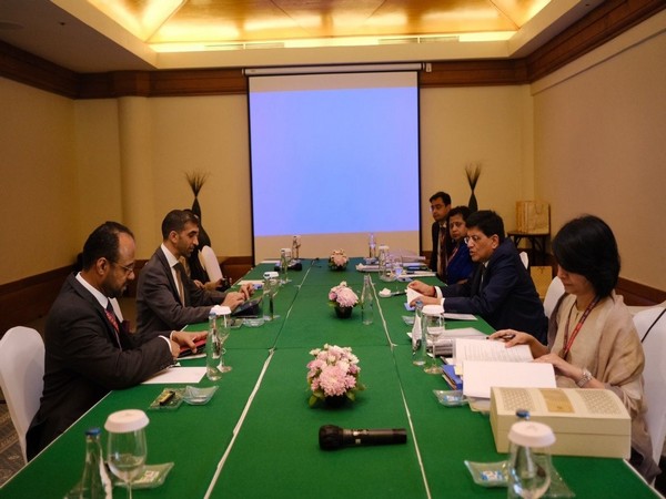 Union Minister Goyal meets with UAE counterpart on sidelines of G20 ministerial meet  