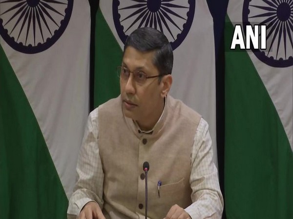 External Affairs Ministry spokesperson Arindam Bagchi during weekly media briefing on Thursday