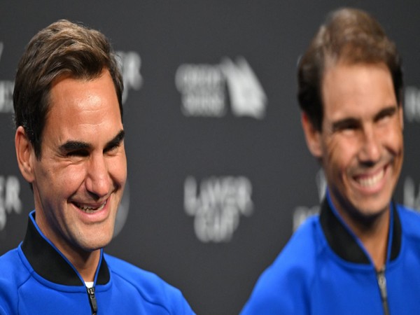 Roger Federer and Rafael Nadal (Photo: ATP)