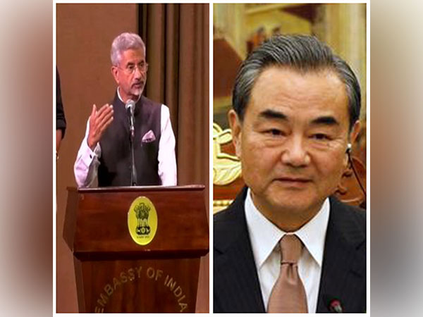 External Affairs Minister S Jaishankar (Left) and Chinese Foreign Minister Wang Yi (Right)