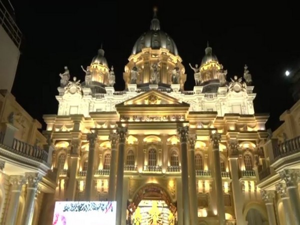 'Vatican City'-themed pandal in Kolkata