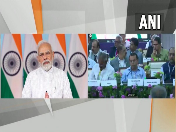 PM Modi while addressing the virtual conference (Photo/ANI)