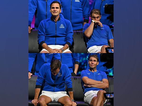 Roger Federer and Rafael Nadal. (Photo: Australia Open/ Twitter)