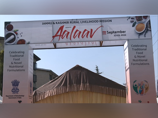 Aalaav food festival organised in Srinagar (Photo/ANI)