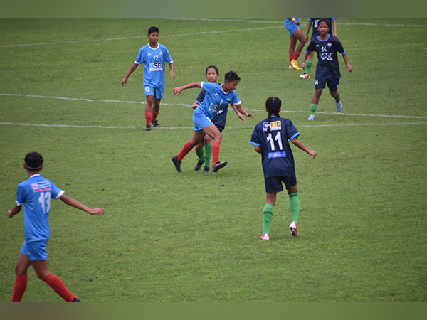 Wangoi Higher Secondary School of Manipur in action during Under-17 Girls Subroto Cup (Image: AIFF)