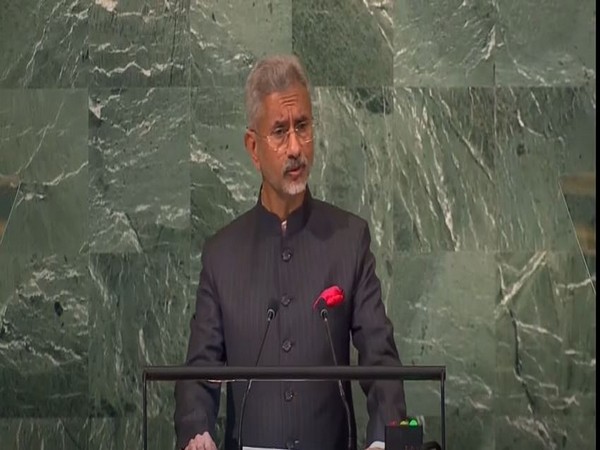 External Affairs Minister S Jaishankar speaking at UNGA
