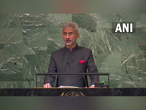 External Affairs Minister S Jaishankar speaking at UNGA