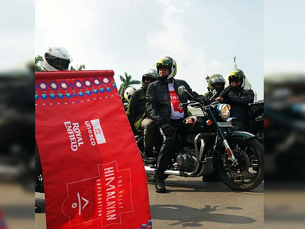 UNESCO, Royal Enfield flag off 'The Great Himalayan Exploration' ride in Kolkata.