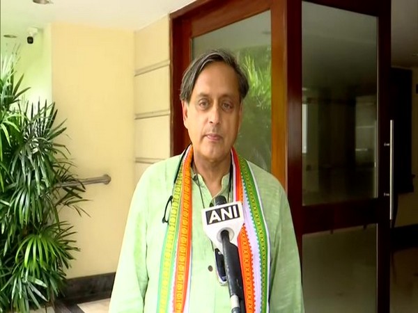 Senior Congress leader and MP Shashi Tharoor (File photo/ANI)