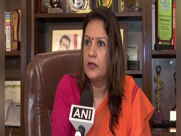 Shiv Sena MP Priyanka Chaturvedi (Photo/ANI)