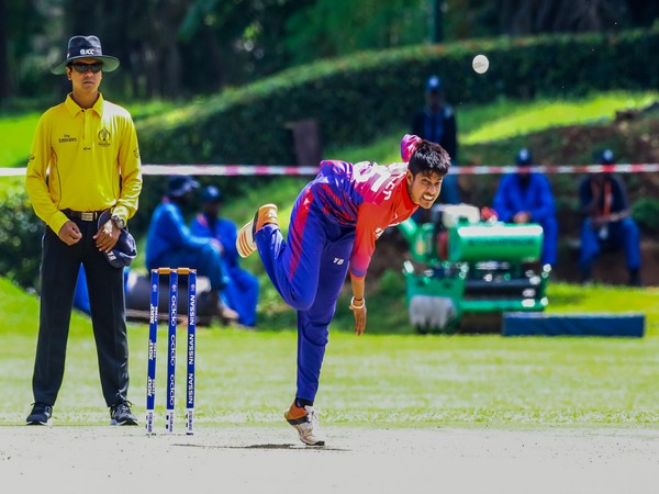 Sandeep Lamichhane. (Photo- ICC)