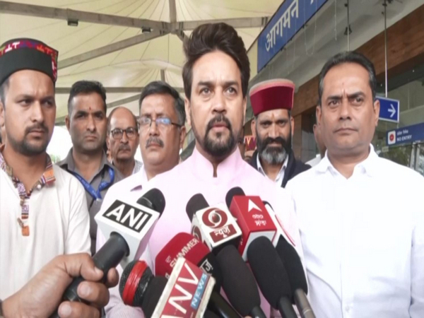 Union Minister Anurag Thakur (Photo/ANI)