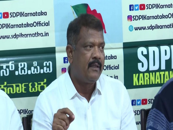 Karnataka Principal Secretary of SDPI, Bhaskar (Photo:ANI)