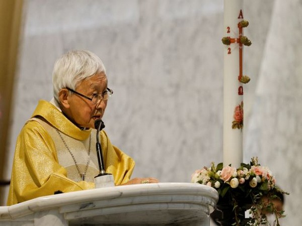 Cardinal Joseph Zen holds a Mass in Hong Kong. (Photo Credit - Reuters)