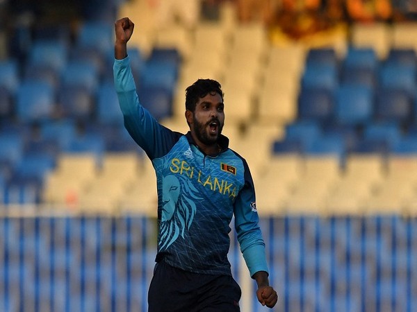 Sri Lanka cricketer Wanindu Hasaranga. (Image: T20 WC Twitter)