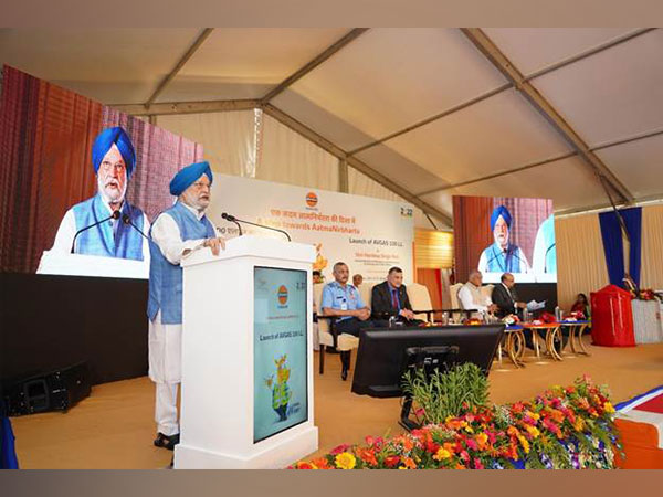 Union Minister Hardeep Singh Puri at an event at Hindan Air Force Station. (photo/PIB)
