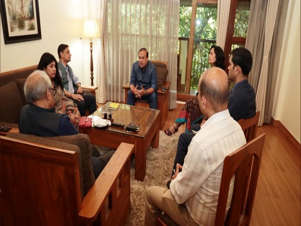 Visual from the meet (Photo credit: Twitter @himantabiswa)