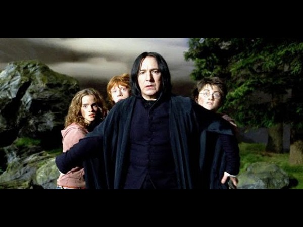 Alan Rickman in a still from 'Harry Potter and the Prisoner of Azkaban' (Image source: YouTube)