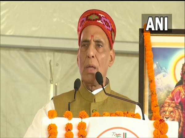 Defence Minister Rajnath Singh (Image/ANI)