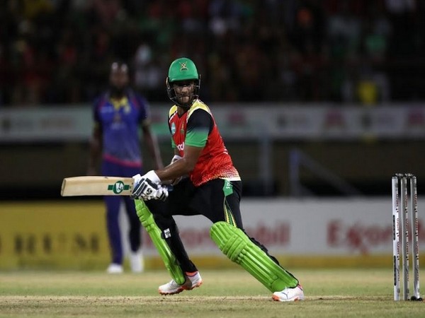 Shakib Al Hasan in action against Barbados Royals in Caribbean Premier League (Image: CPL)