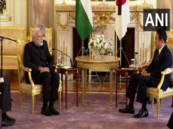 Prime Minister Narendra Modi with his Japanese counterpart Fumio Kishida.
