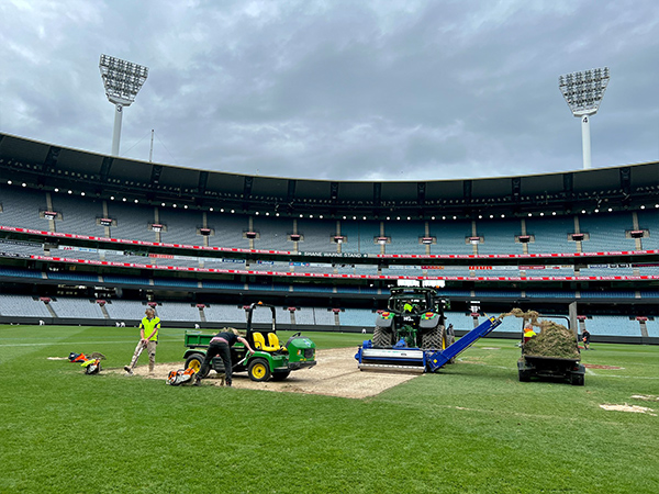 A visual from MCG. (Photo- Melbourne Cricket Ground Twitter)
