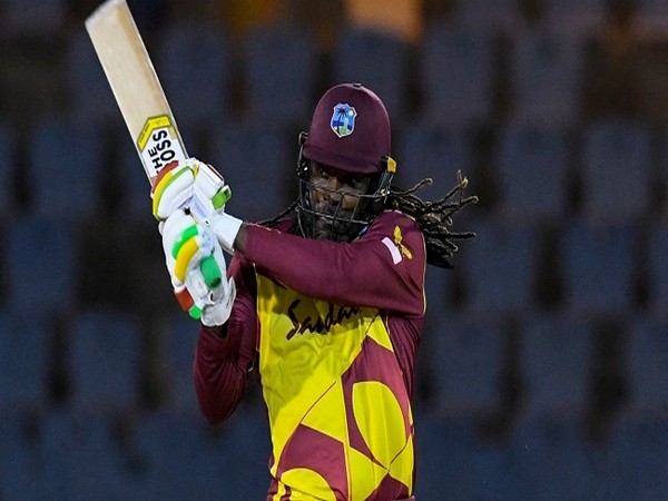 Former West Indies captain Chris Gayle (Image: Windies Cricket Twitter)