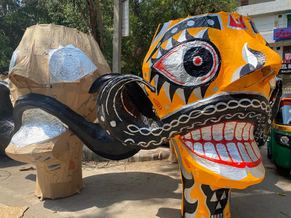 Visuals from the spot (Image source: ANI Photos) 