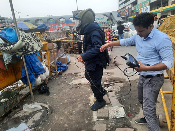 Delhi Police security drill (File Photo/ANI)