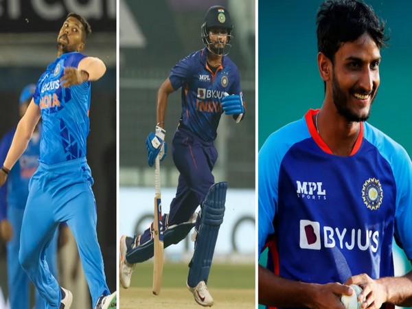 Umesh, Shreyas and Shahbaz. (Photo BCCI)