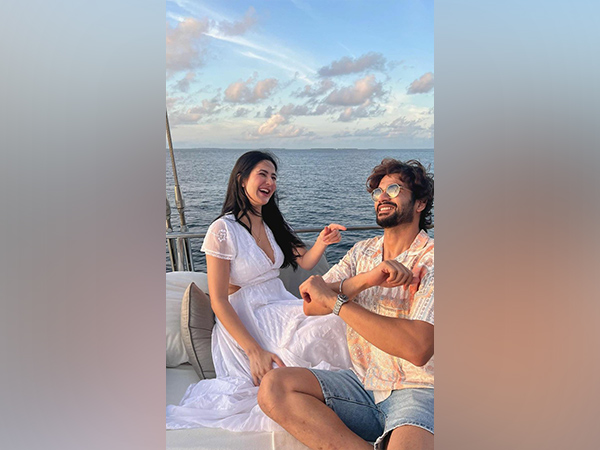Picture of Katrina Kaif and Sunny Kaushal (Image source: Twitter)