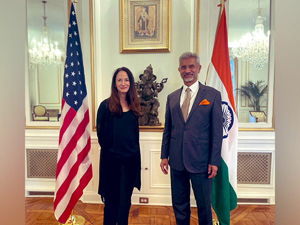 EAM Jaishankar met US Director of National Intelligence Avril Haines (Photo: Twitter/@DrSJaishankar)