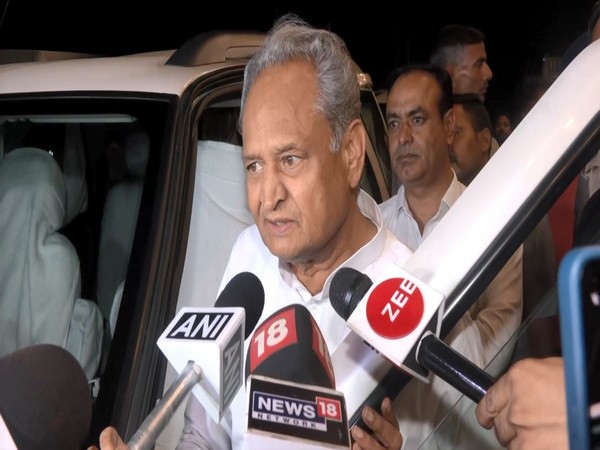 Rajasthan Chief Minister Ashok Gehlot (Photo:ANI)