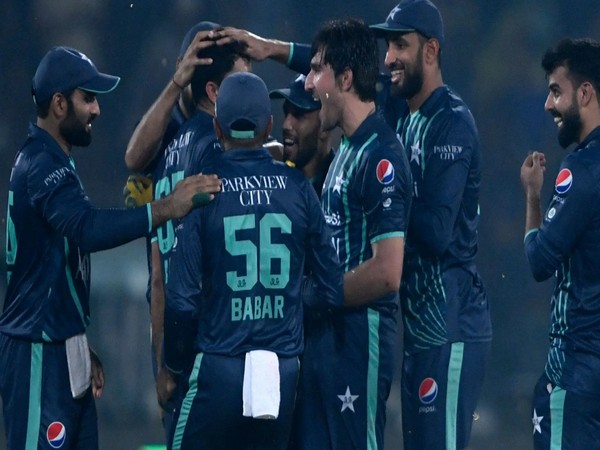 Pakistan team celebrating. (Photo- ICC)