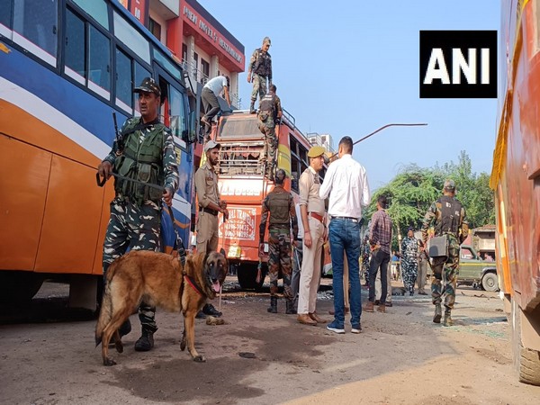 Visual from blast site (Photo:ANI)