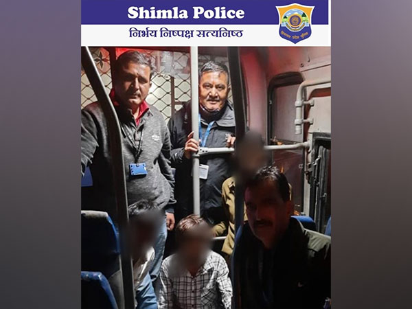 Two arrested by Shimla Police (Photo/Shimla Police Twitter)