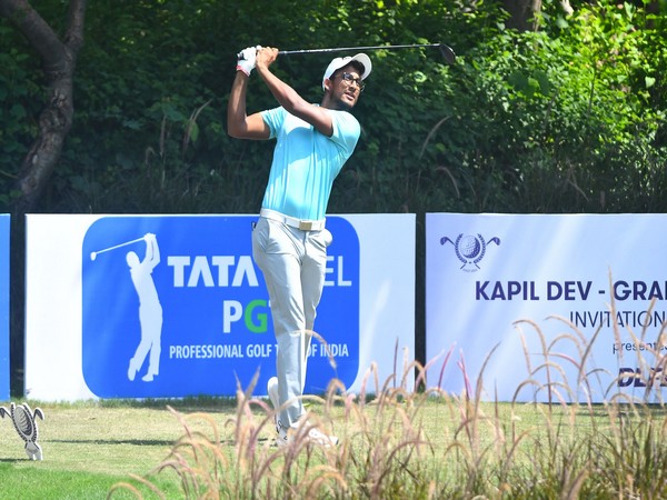 Kartik Sharma in action during Grant Thornton Invitational 2022 (Image: PGTI)