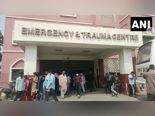 Around 50 people admitted to a medical college (Photo/ANI)