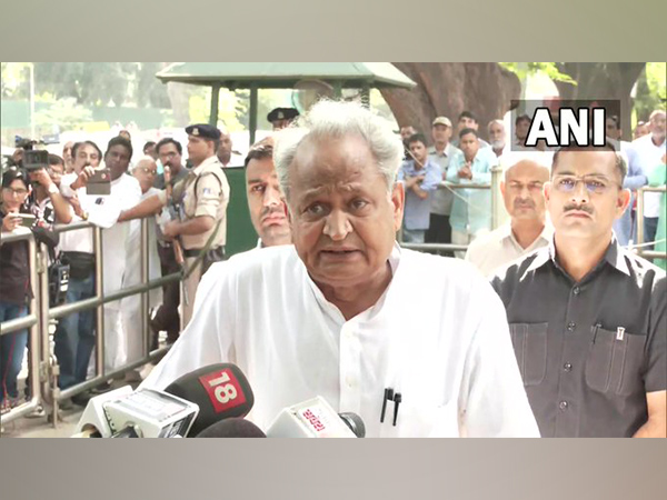 Rajasthan Chief Minister Ashok Gehlot (Photo/ANI)