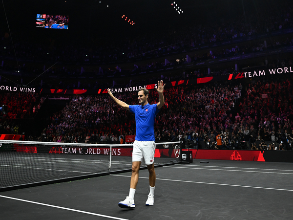 Roger Federer (Photo: Laver Cup/ Twitter)