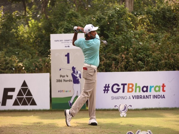 Varun Parikh in action during Grant Thornton Invitational (Image: PGTI)