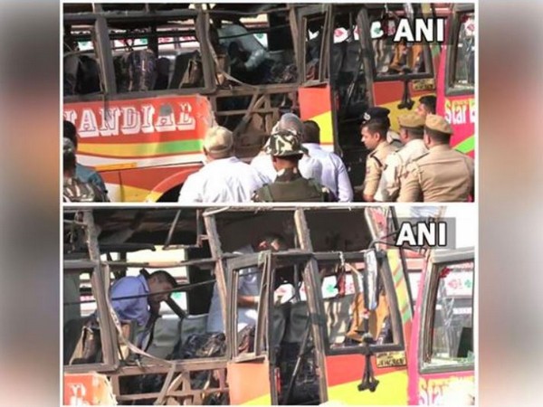 Visuals from the spot (Photo/ANI)