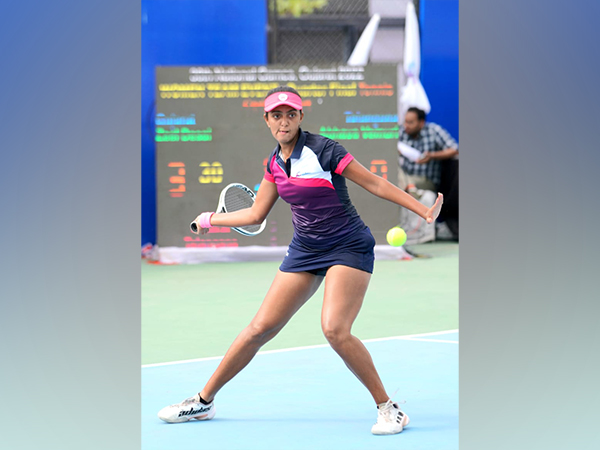 Gujarat's Zeel Desai in action during National Games (Image: SAI/MYAS Media)