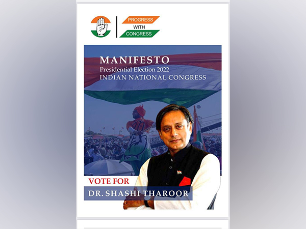 Congress presidential poll: Shashi Tharoor shares manifesto