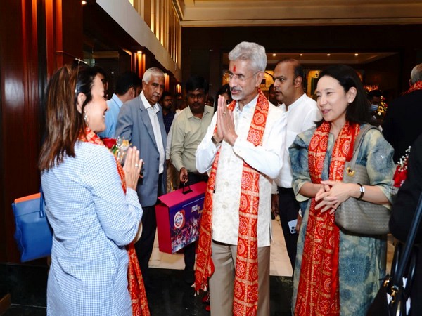 External Affairs Minister S Jaishankar joins envoy, high commissioners in Vadodara for Navratri celebrations (Photo credit: Jaishankar Twitter)