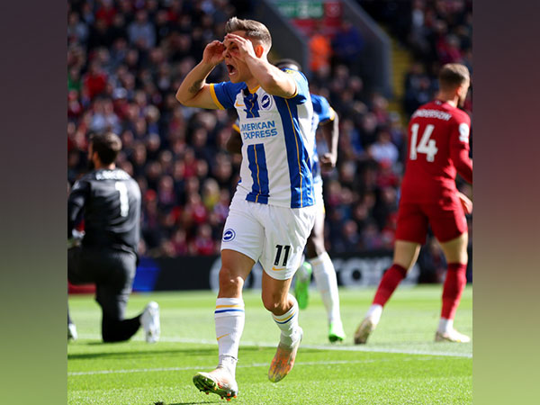 Leandro Trossard. (Premier League Twitter)