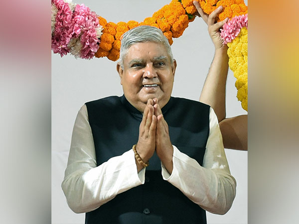 Vice President of India Jagdeep Dhankhar (File Photo/ANI)