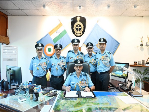 Air Marshal SP Dharkar takes over as Air Officer Commanding-in-Chief of Headquarters Eastern Air Command, Indian Air Force